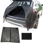 Kofferraumabdeckung Sonnenschutz,180×150cm Heckklappe Flügeltür Kofferraumabdeckung,Auto Heckklappe Moskitonetz,Sonnenschutz Gardinen Vorhang,für Dach Caravan Camper Van Camping