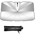 Sonnenschutz Auto Frontscheibe, mit UV-Schutz Sonnenschutz Auto für Windschutzscheibe, Schnelles Entfalten und Falten Auto Sonnenblende für die meisten Autos SUV MPV LKW