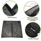 Kofferraumabdeckung Sonnenschutz,180×150cm Heckklappe Flügeltür Kofferraumabdeckung,Auto Heckklappe Moskitonetz,Sonnenschutz Gardinen Vorhang,für Dach Caravan Camper Van Camping